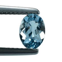 AQUAMARINE CUT OVAL (A+++) 7X5MM 0.65 Cts.