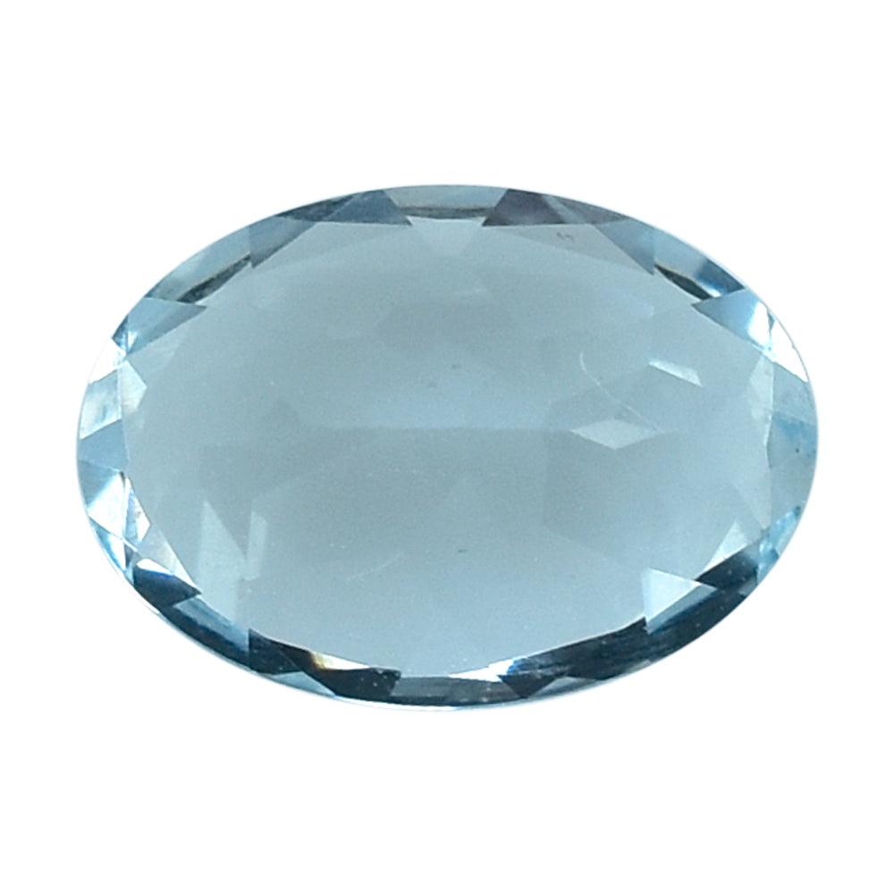 AQUAMARINE CUT OVAL (B/SI) 7X5MM 0.70 Cts.