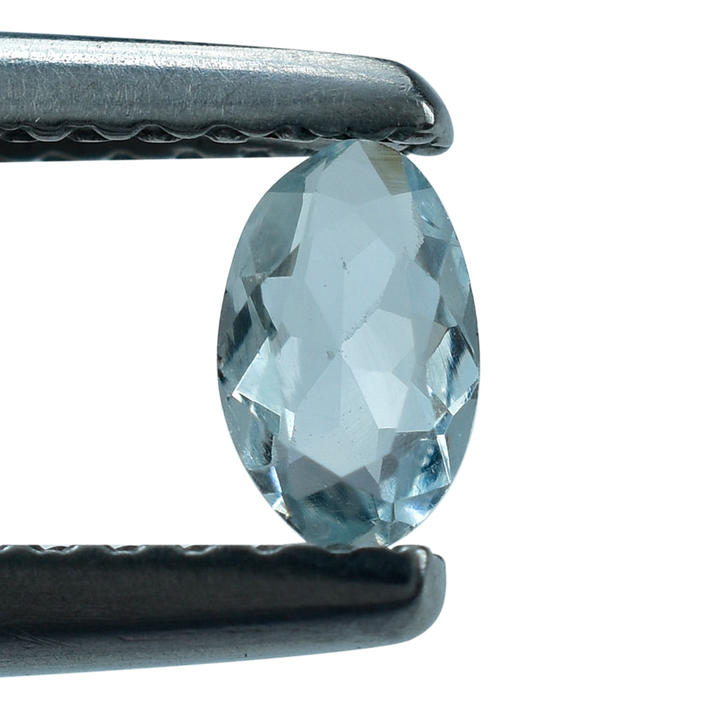 AQUAMARINE CUT OVAL (B/SI) (WINDOW) 5X3MM 0.20 Cts.