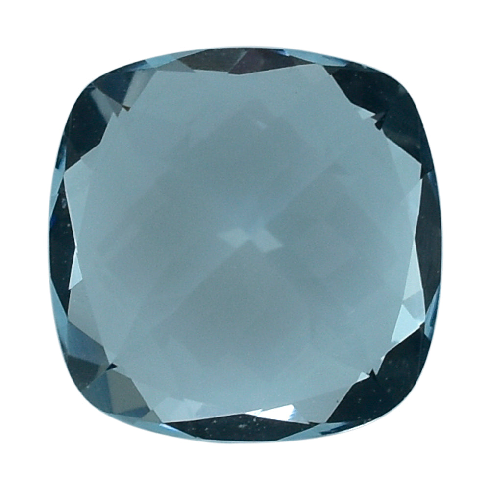 AQUAMARINE CUT CUSHION (B/SI) 8MM 2.10 Cts.