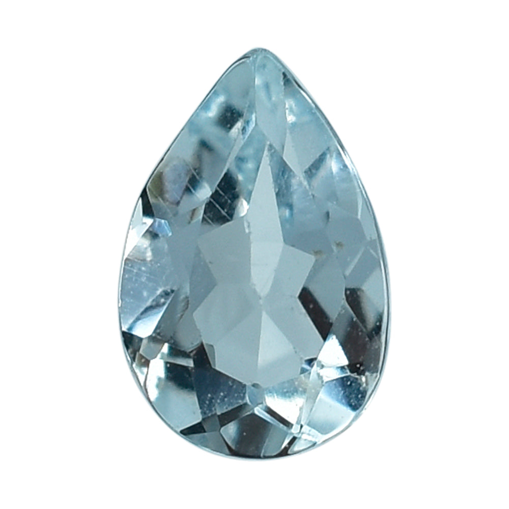 AQUAMARINE CUT PEAR (B/SI) 5X3MM 0.20 Cts.
