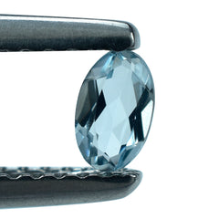 AQUAMARINE CUT OVAL (A/SI) 5X3MM 0.20 Cts.