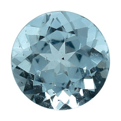 AQUAMARINE CUT ROUND (A/SI) 5MM 0.45 Cts.