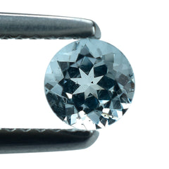 AQUAMARINE CUT ROUND (A/SI) 5MM 0.45 Cts.
