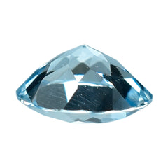 AQUAMARINE CUT ROUND (A/SI) (WINDOW) 5MM 0.36 Cts.