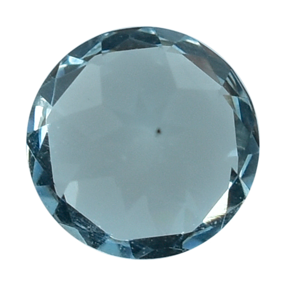 AQUAMARINE CUT ROUND (A/SI) (WINDOW) 5MM 0.36 Cts.
