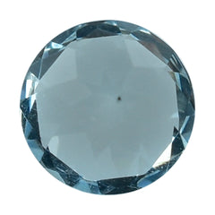AQUAMARINE CUT ROUND (A/SI) (WINDOW) 5MM 0.36 Cts.