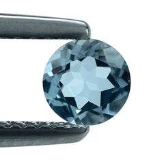 AQUAMARINE CUT ROUND (A/SI) (WINDOW) 5MM 0.36 Cts.
