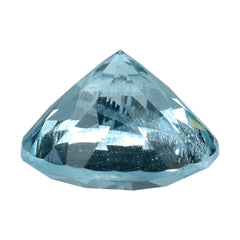 AQUAMARINE CUT ROUND (A/SI) 6MM 0.74 Cts.