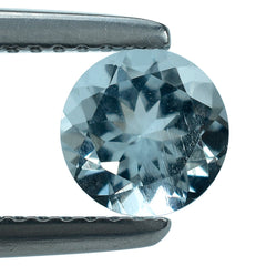 AQUAMARINE CUT ROUND (A/SI) 6MM 0.74 Cts.