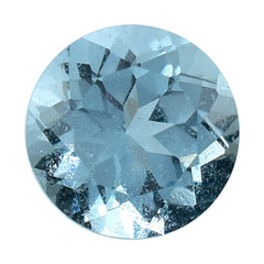 AQUAMARINE CUT ROUND (A/SI) 6MM 0.78 Cts.