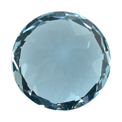 AQUAMARINE CUT ROUND (A/SI) 6MM 0.78 Cts.