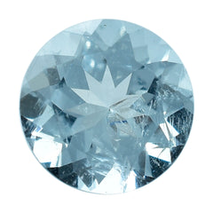 AQUAMARINE CUT ROUND (C/SI) 6MM 0.95 Cts.