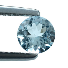 AQUAMARINE CUT ROUND (C/SI) 6MM 0.95 Cts.