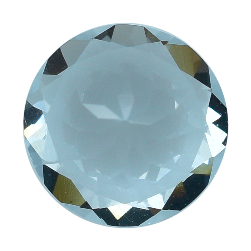 AQUAMARINE CUT ROUND (A/SI) 8MM 1.68 Cts.