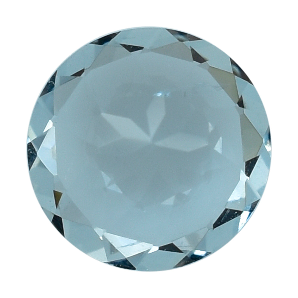 AQUAMARINE CUT ROUND (A/SI) 6.50MM 0.79 Cts.