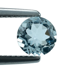 AQUAMARINE CUT ROUND (A/SI) 6.50MM 0.79 Cts.