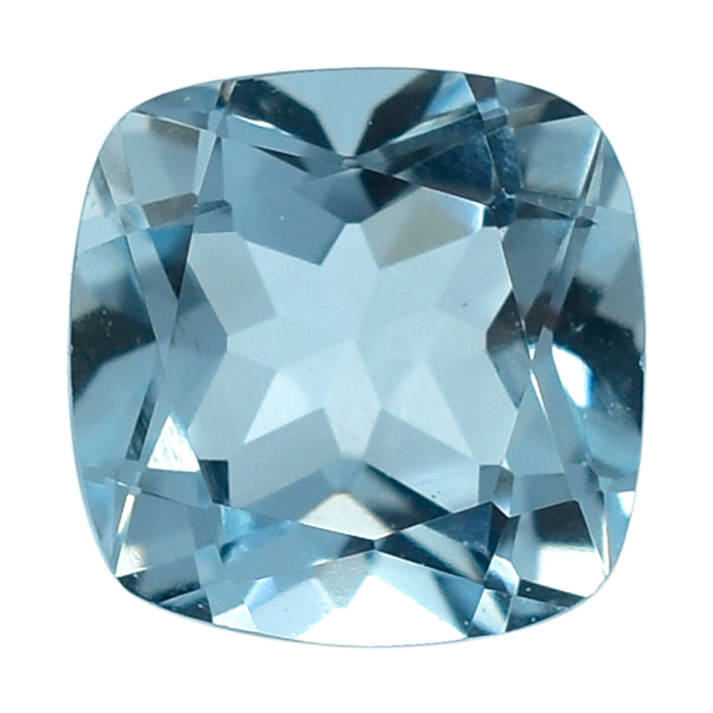 AQUAMARINE CUT CUSHION (A/SI) 5MM 0.50 Cts.