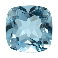 AQUAMARINE CUT CUSHION (A/SI) 5MM 0.50 Cts.
