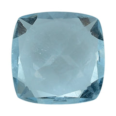 AQUAMARINE ANTIC CUT CUSHION (C/SI) 7MM 1.25 Cts.