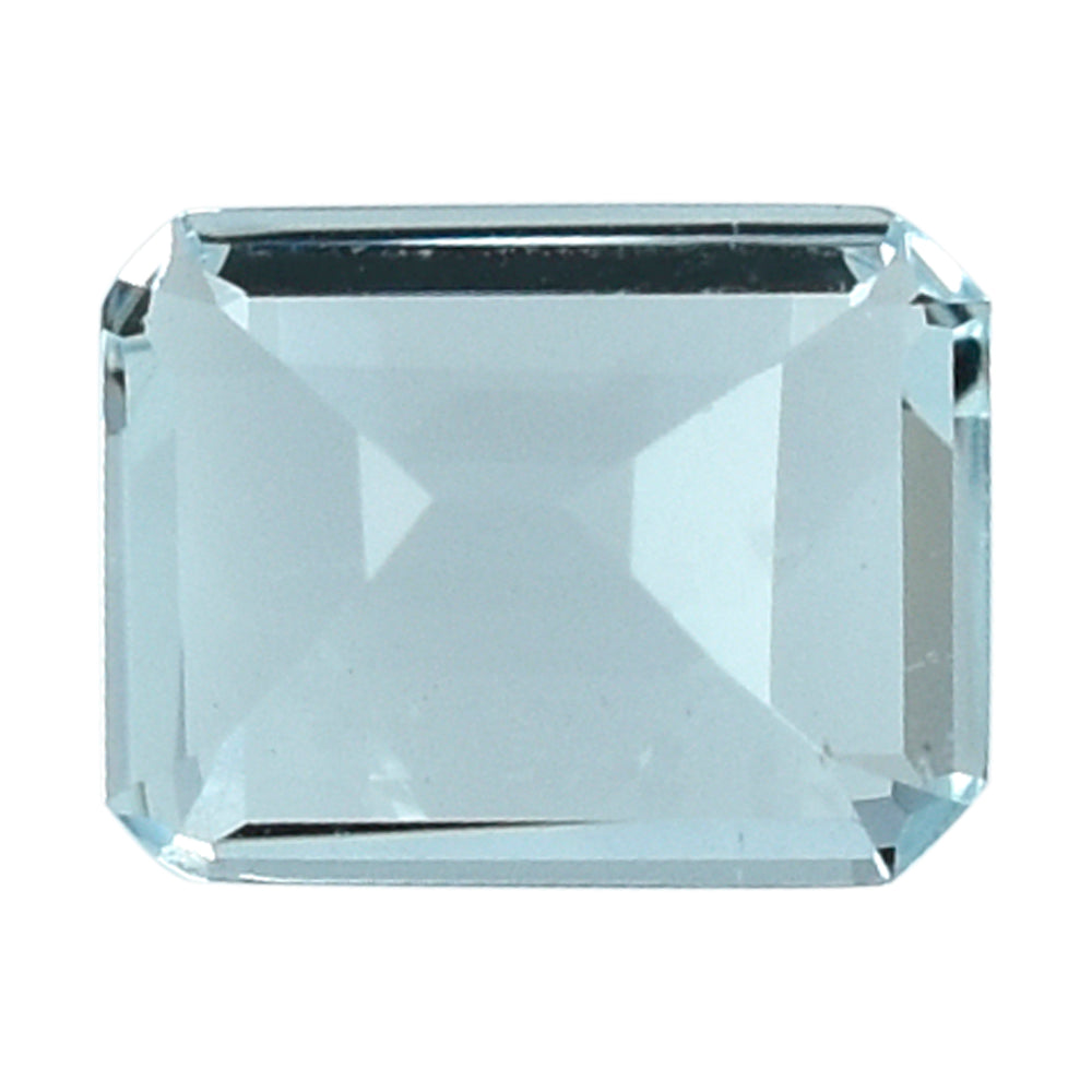 AQUAMARINE CUT OCTAGON (C/SI) 9X7MM 1.45 Cts.