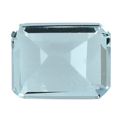 AQUAMARINE CUT OCTAGON (C/SI) 9X7MM 1.45 Cts.