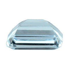 AQUAMARINE CUT OCTAGON (C/SI) 8X6MM 1.5 Cts.