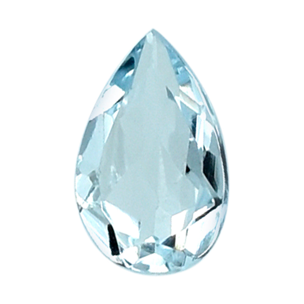 AQUAMARINE CUT PEAR (B/WINDOW) 5X3MM 0.20 Cts.