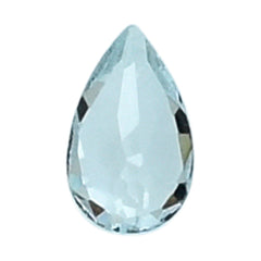 AQUAMARINE CUT PEAR (C/SI) 5X3MM 0.2 Cts.