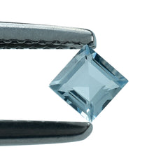 AQUAMARINE CUT SQUARE (A/SI) 3.50MM 0.21 Cts.