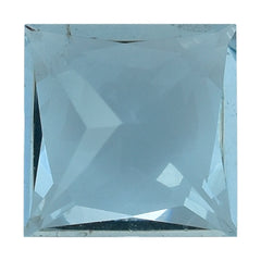 AQUAMARINE PRINCESS CUT SQUARE (A/SI) 6MM 0.85 Cts.