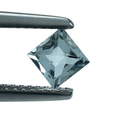 AQUAMARINE CHECKER CUT SQUARE (C/SI) 4.50MM 0.5 Cts.
