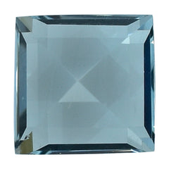 AQUAMARINE CUT SQUARE (B) 5MM 0.60 Cts.