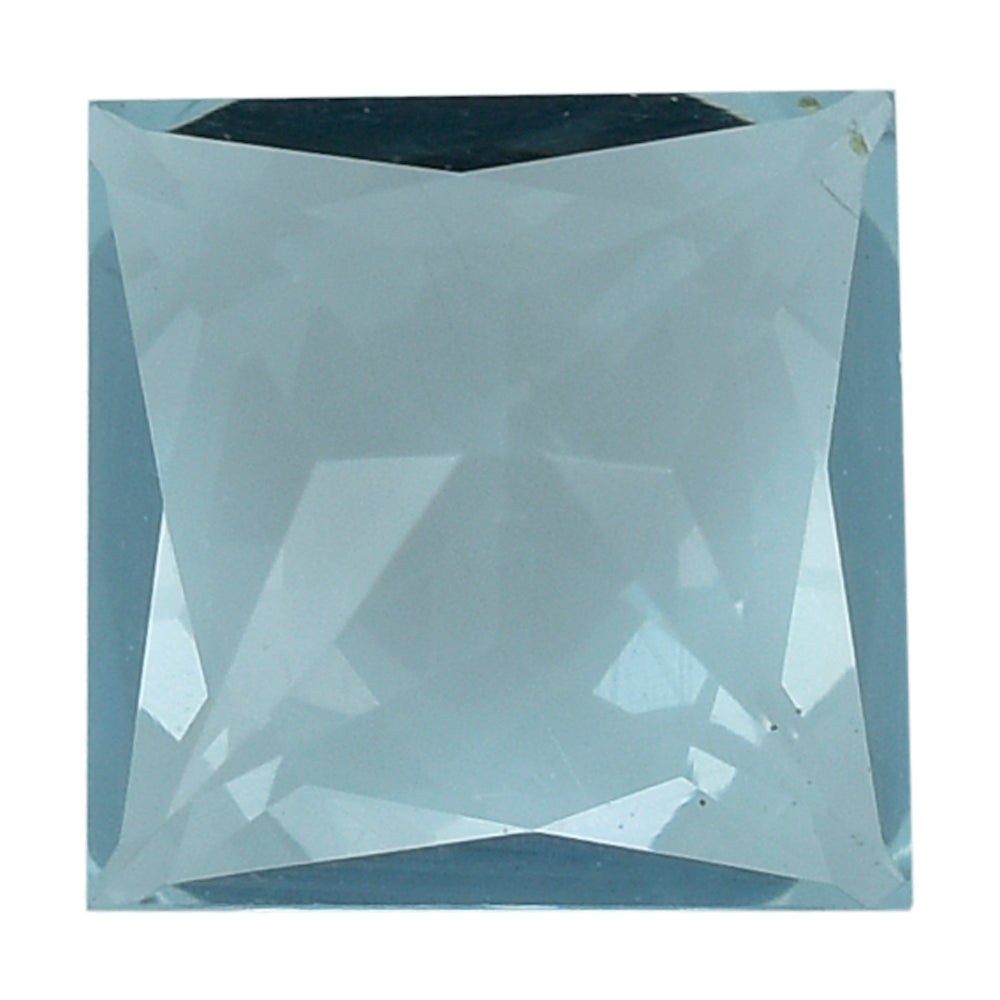 AQUAMARINE PRINCESS CUT SQUARE (B) 6MM 0.95 Cts.