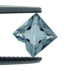AQUAMARINE PRINCESS CUT SQUARE (B) 6MM 0.95 Cts.