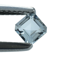 AQUAMARINE CUT SQUARE-OCTAGON (B) 4.25MM 0.35 Cts.