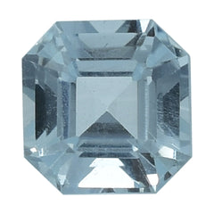 AQUAMARINE CUT SQUARE-OCTAGON (A/SI) 4.50MM 0.40 Cts.