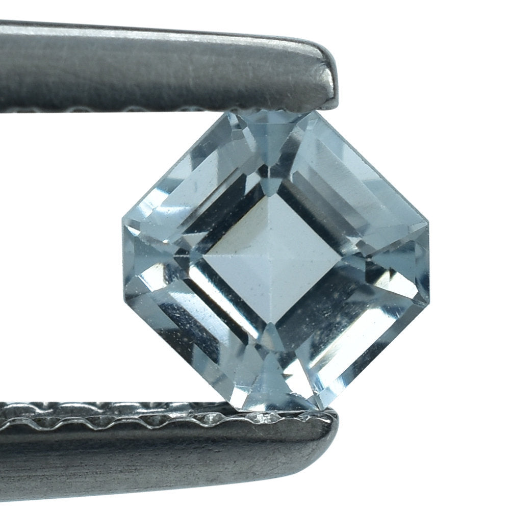 AQUAMARINE CUT SQUARE-OCTAGON (A/SI) 4.50MM 0.40 Cts.