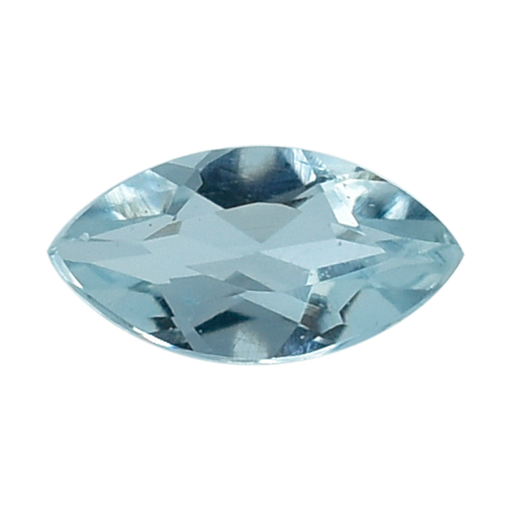 AQUAMARINE CUT MARQUISE (B) 4X2MM 0.06 Cts.