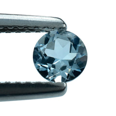 AQUAMARINE CUT ROUND (A+/SI) 4.50MM 0.32 Cts.