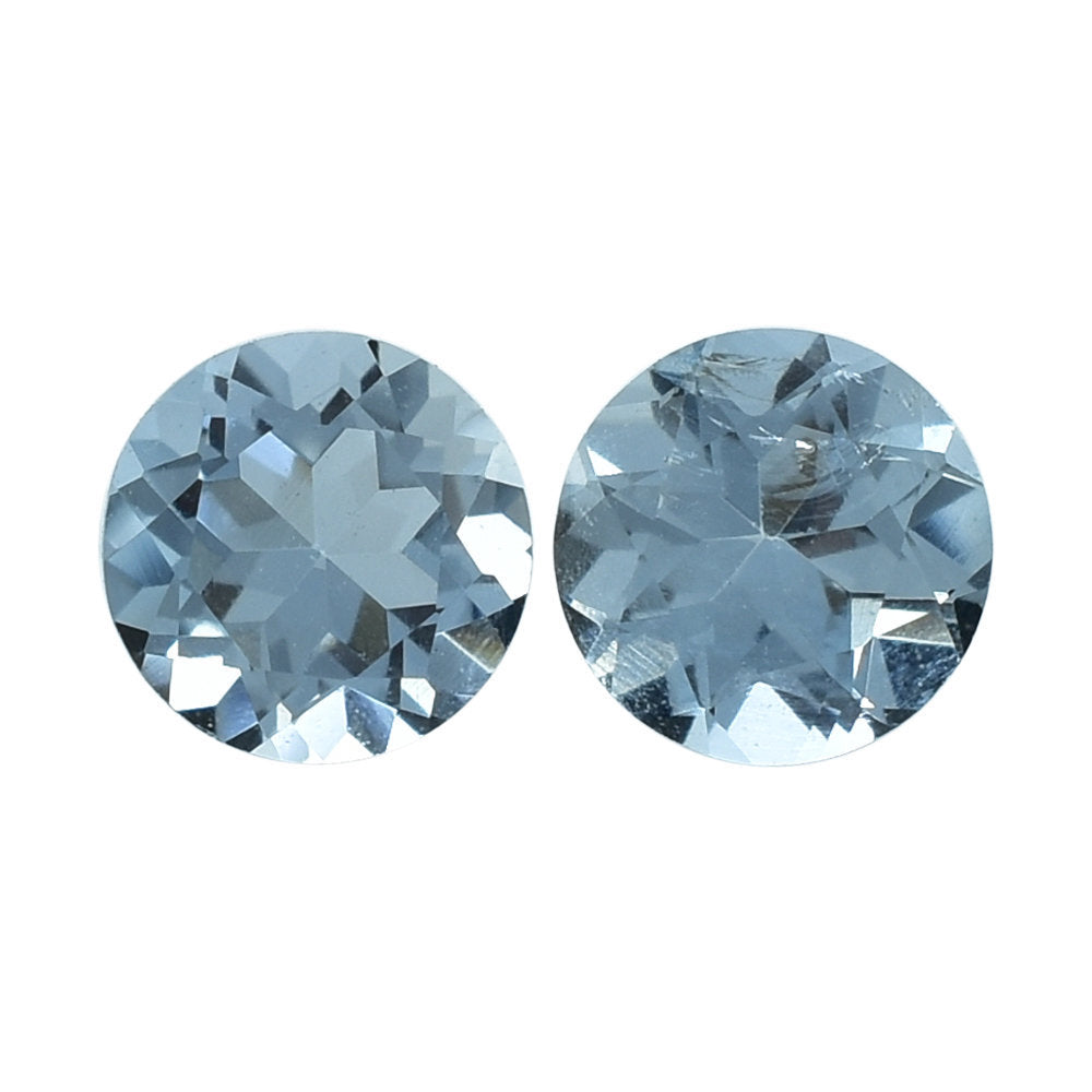 AQUAMARINE CUT ROUND (A+/SI) 4.50MM 0.32 Cts.