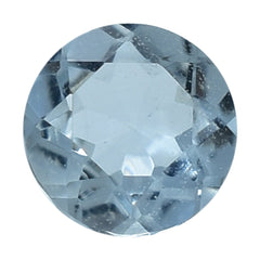 AQUAMARINE CUT ROUND (A+/SI) (WINDOW) 3.50MM 0.1 Cts.