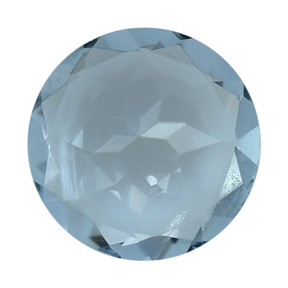 AQUAMARINE CUT ROUND (A+/SI) (WINDOW) 3.50MM 0.1 Cts.