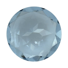 AQUAMARINE CUT ROUND (A+/SI) (WINDOW) 3.50MM 0.1 Cts.