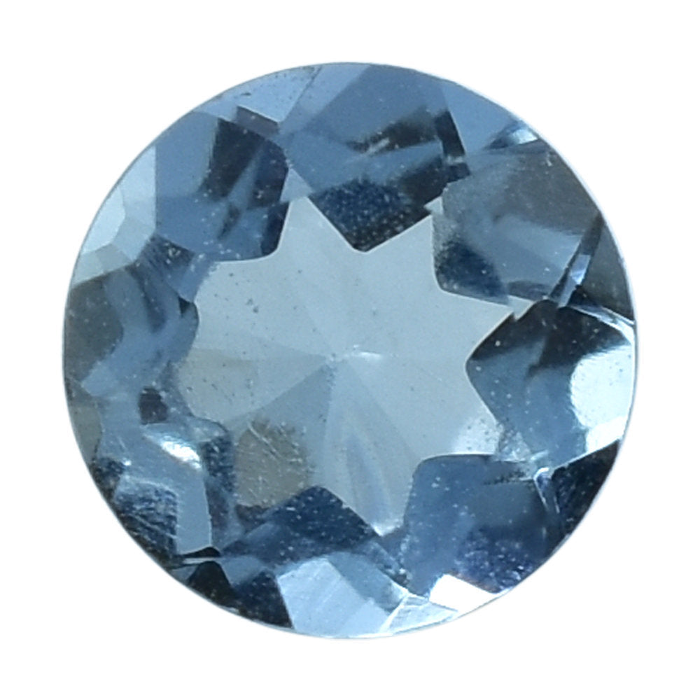 AQUAMARINE CUT ROUND (A++++) 3.50MM 0.15 Cts.