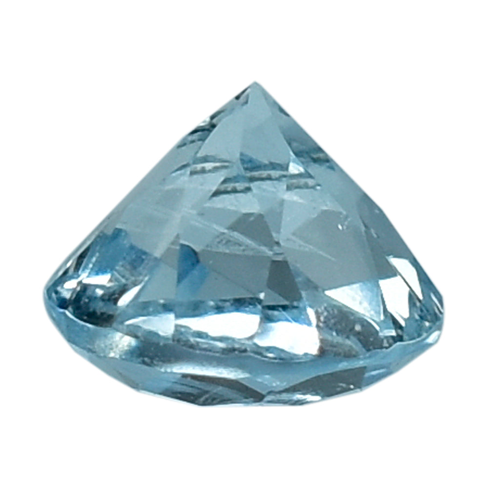 AQUAMARINE CUT ROUND (A/SI) 4MM 0.24 Cts.