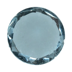 AQUAMARINE CUT ROUND (A/SI) 3.50MM 0.175 Cts.
