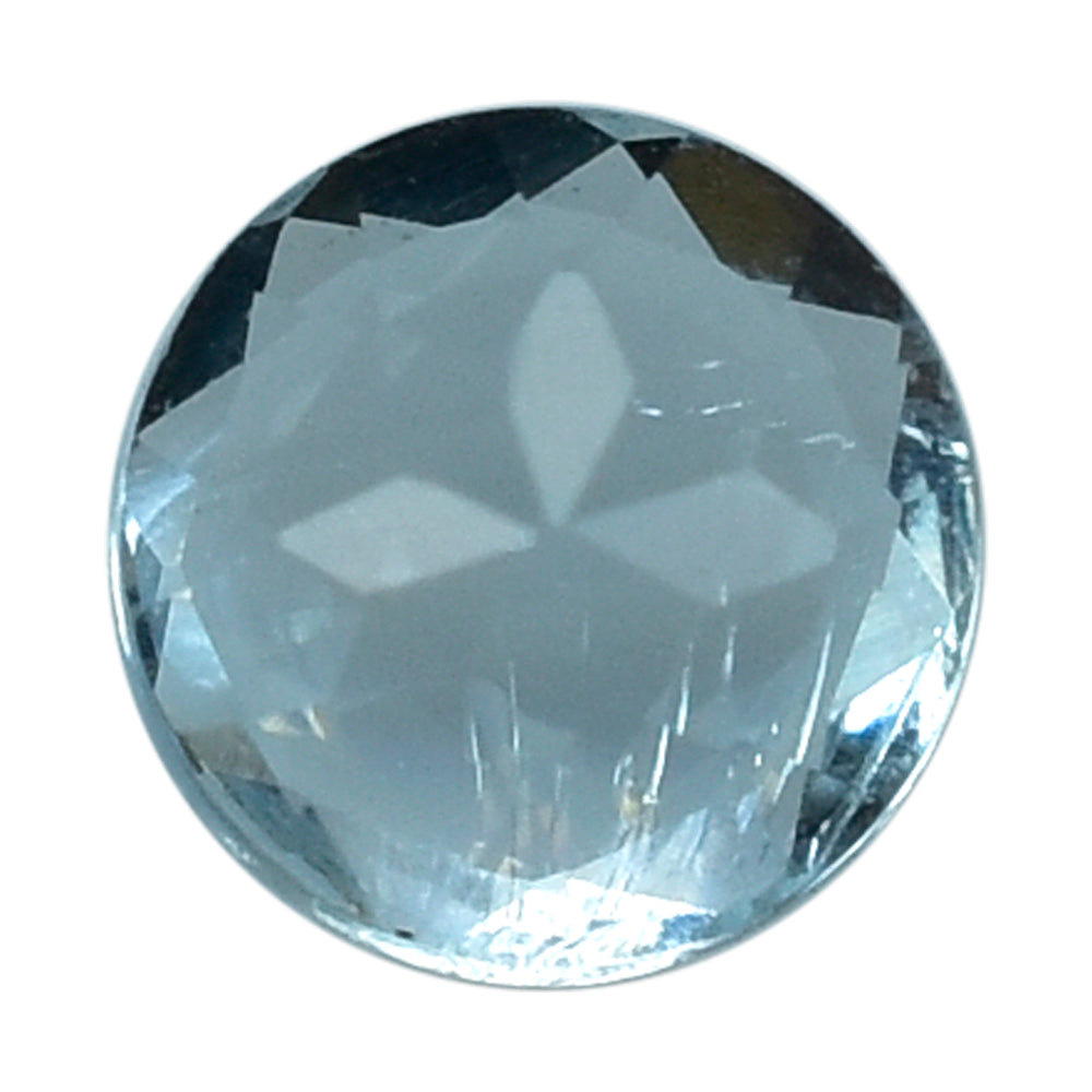 AQUAMARINE CUT ROUND (A/SI) 3.25MM 0.19 Cts.