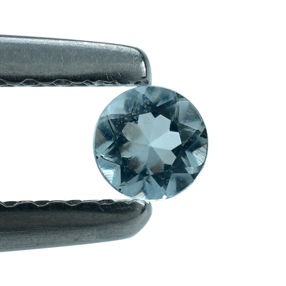 AQUAMARINE CUT ROUND (A/SI) 3MM 0.10 Cts.