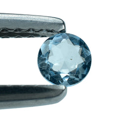 AQUAMARINE CUT ROUND (A+) (WINDOW) 3.50MM 0.13 Cts.
